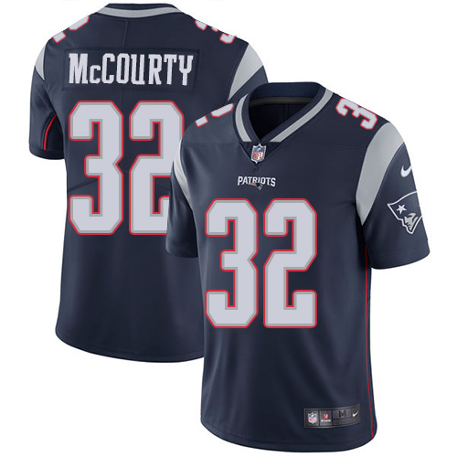 Nike Patriots #32 Devin McCourty Navy Blue Team Color Youth Stitched NFL Vapor Untouchable Limited Jersey